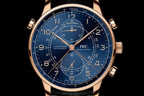 iwc oro rosa|Portugieser Chronograph Rattrapante Edition “Boutique Milano”.